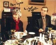 Ann Lynn & Michael Jayston FOOLS & HORSES - Genuine Signed Autograph 10x8 COA 11285