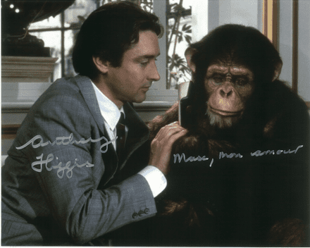 Anthony Higgins - Signed 10 x 8 Photograph. This is an original autograph and not a copy. 10206