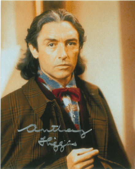 Anthony Higgins - Signed 10 x 8 Photograph. This is an original autograph and not a copy. 10208