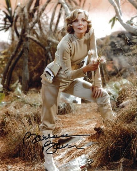 Barbara Bain (Space 1999) - Genuine Signed Autograph 10x8 11251