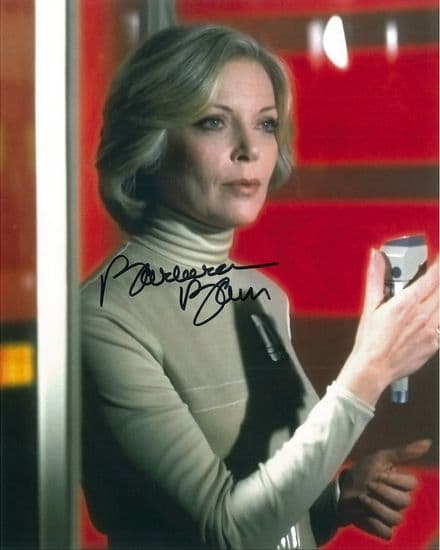 Barbara Bain (Space 1999) - Genuine Signed Autograph 10x8 11252