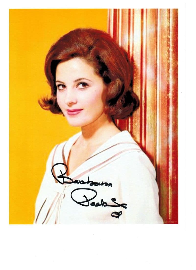 Barbara Parkins, genuine signed autograph, 10 x 8 inch 06565