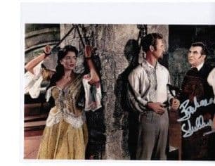 Barbara Shelley "Blood of the Vampire" HAMMER HORROR Genuine Signed Autograph 10 x 8 COA 2260