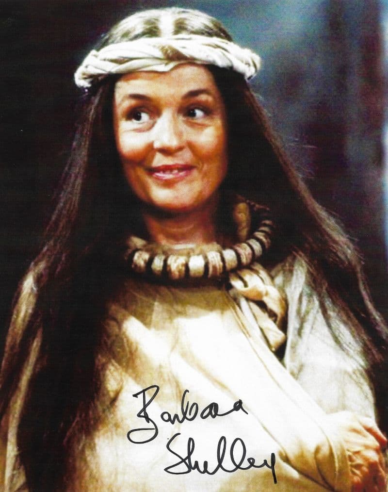 Barbara Shelley DOCTOR WHO Genuine Signed Autograph 10 x 8 COA 11355