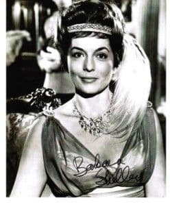 Barbara Shelley Dracula Prince of Darkness HAMMER HORROR Genuine Signed Autograph 10 x 8 COA 2182