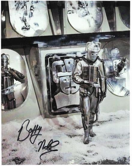 Barry Noble DOCTOR WHO "Cyberman"10x8 Genuine Signed Autograph 12206