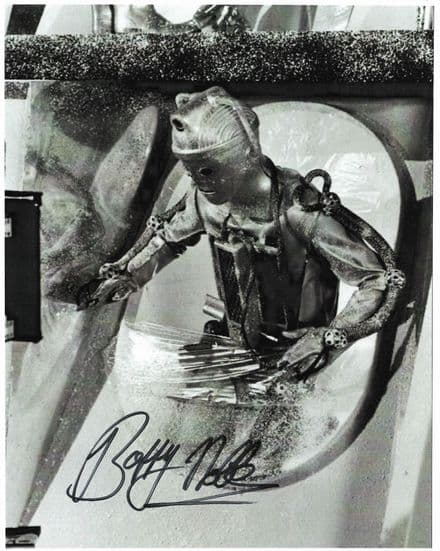 Barry Noble DOCTOR WHO "Cyberman"10x8 Genuine Signed Autograph 12207