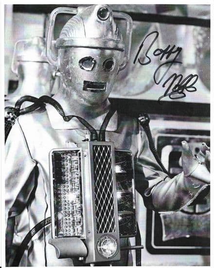 Barry Noble DOCTOR WHO "Cyberman"10x8 Genuine Signed Autograph 12208