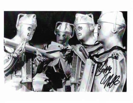 Barry Noble DOCTOR WHO Cyberman genuine signed autograph 10x8 COA 22682