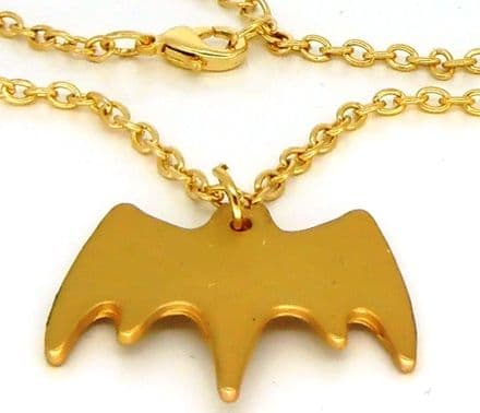 BATMAN necklace golden colour 3075