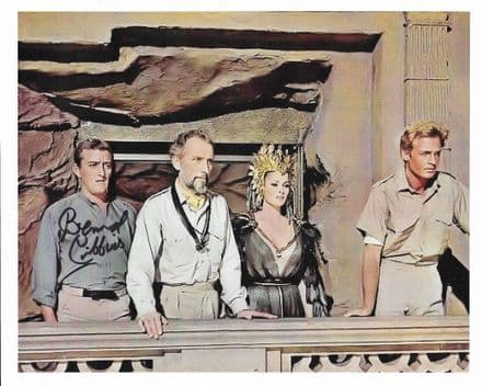 Bernard Cribbins HAMMER HORROR "SHE" 8"x10" genuine signed autograph COA 12251