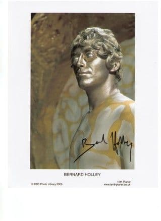 Bernard Holley DOCTOR WHO genuine signed autograph 10x8 COA