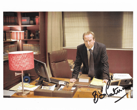 Bill Paterson DOCTOR WHO & DAD'S ARMY Genuine Signed Autograph 10x8 COA 23138