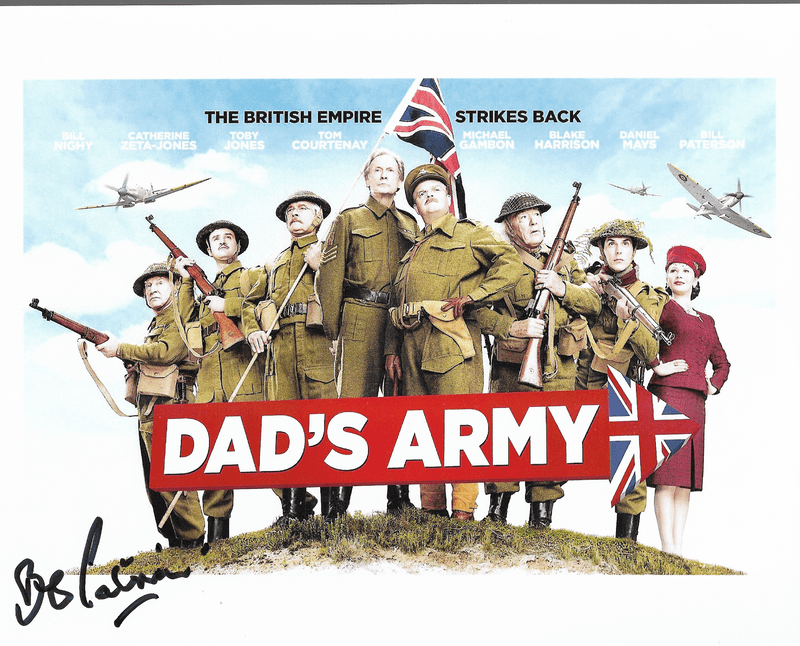 Bill Paterson DOCTOR WHO &  DAD'S ARMY Genuine Signed Autograph 10x8 COA  23139