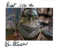 Brian Blessed "STAR WARS" Genuine Signed Autograph 10 x 8 COA 5165