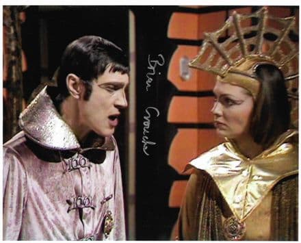 Brian Croucher DOCTOR WHO Robots of Death - Genuine Signed Autograph 10 x 8 COA 11715