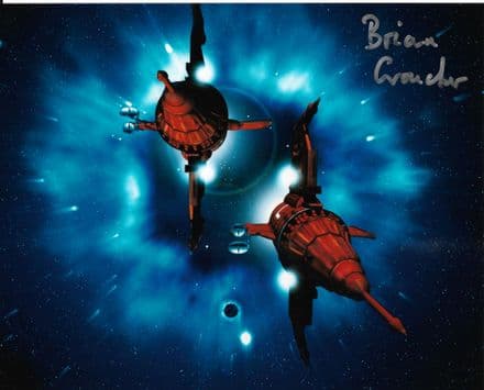 Brian Croucher -Travus - BLAKES 7 - 10 x 8 Genuine Signed Autograph COA 22545