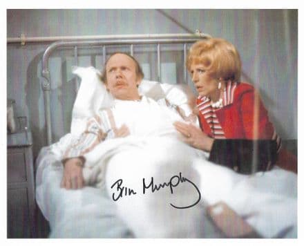 Brian Murphy GEORGE & MILDRED Genuine signed Autograph 10x8 COA 11430