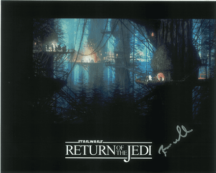 Brian Wheeler STAR WARS Ewok - Genuine Signed Autograph 10 x 8 COA 10129