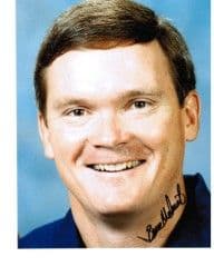 BRUCE MELNICK NASA Astronaut STS-41 and STS-49 genuine hand signed 10 by 8 10X8 COA