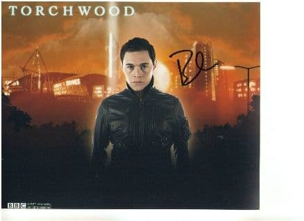 Burn Gorman "Dr Owen Harper TORCHWOOD genuine signed autograph COA 8x10