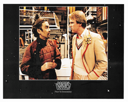 Burt Kwouk Bond, Hammer Horror Dr Who Genuine Signed Autograph 10 x 8 COA 22921