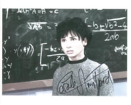 Carole Ann Ford DOCTOR WHO 'Susan' Genuine Signed Autograph 10 x 8 COA 7295