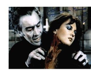 Caroline Munro HAMMER HORROR - Genuine Signed Autograph 10 x 8 COA