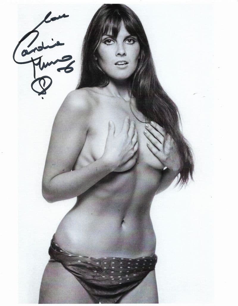 Caroline Munro MODEL-ACTRESS Genuine signed autograph 10 by 8 COA 11730