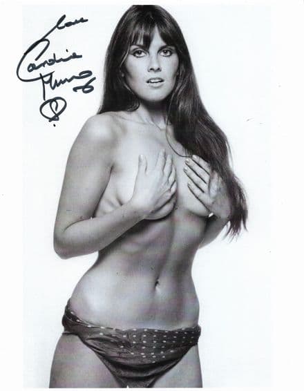 Caroline Munro MODEL-ACTRESS Genuine signed autograph 10 by 8 COA 11730