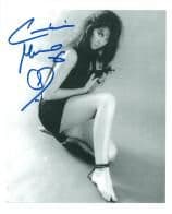 Caroline Munro (Sinbad, Bond, Dracula) - Genuine Signed Autograph 10x8 COA 7248