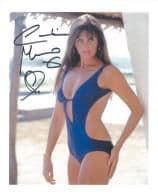 Caroline Munro (Sinbad, Bond, Dracula) - Genuine Signed Autograph 10x8 COA 7249