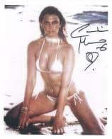 Caroline Munro (Sinbad, Bond, Dracula) - Genuine Signed Autograph 10x8 COA 7251