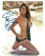 Caroline Munro (Sinbad, Bond, Dracula) - Genuine Signed Autograph 10X8 COA 7369