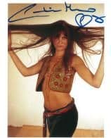 Caroline Munro (Sinbad, Bond, Dracula) - Genuine Signed Autograph 10X8 COA 7370