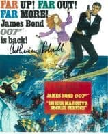 Catherine Schell - BOND 007 Genuine Signed Autograph 10X8 COA