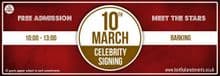 Celebrity Signing - Barking - 10th March 2018