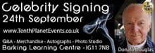 Celebrity Signing, East London - 24th September
