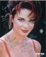 Chase Masterson Leeta in Star Trek: DS9, Genuine Signed Autograph 10x8 COA