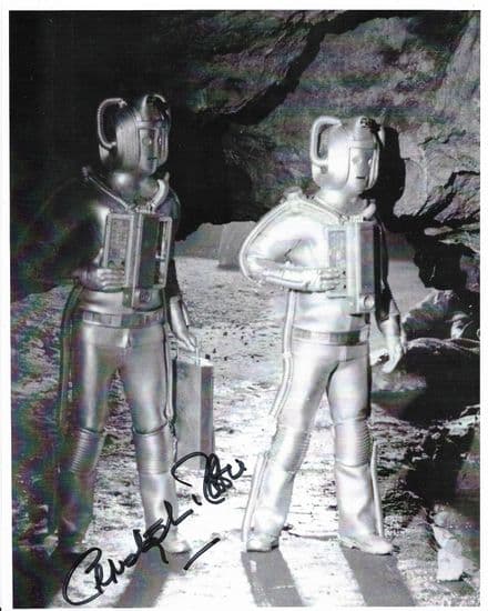 Christopher Robbie CYBERMAN DOCTOR WHO - Genuine Signed Autograph 10x8 COA 12117