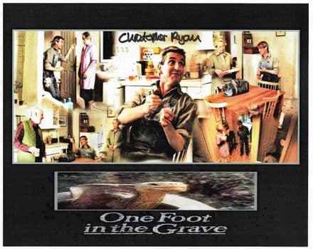 CHRISTOPHER RYAN "One Foot in the Grave" Signed Autograph 10" x 8" COA 11993