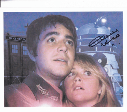 Claire Huckle- 6th Doctors & Stage Dr. Companion BIG FINISH CD's 10X8 COA 23141