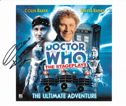 Claire Huckle- 6th Doctors & Stage Dr. Companion BIG FINISH CD's 10X8 COA 23142