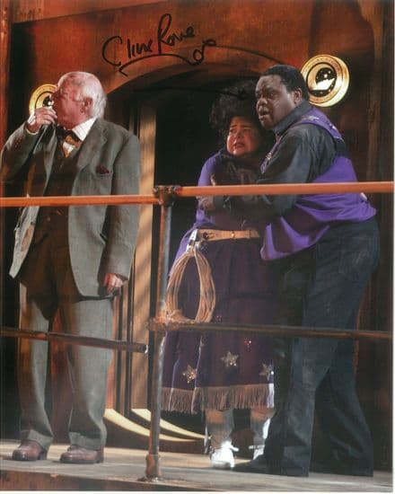 Clive Rowe "Morvin Van Hoff" DOCTOR WHO genuine signed autograph COA 10 by 8