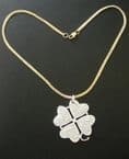 CLOVER NECKLACE Sex And The City 2 INSPIRED Pendant 2779