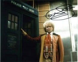 Colin Baker Doctor Signed 10 x 8 genuine signed autograph 10x8 COA 3111