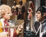 Colin Baker & Michael Jayston DOCTOR WHO Genuine Signed Autograph, 5225 COA