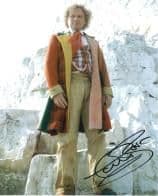 Colin Baker the Doctor genuine signed autograph 10x8 COA 5444