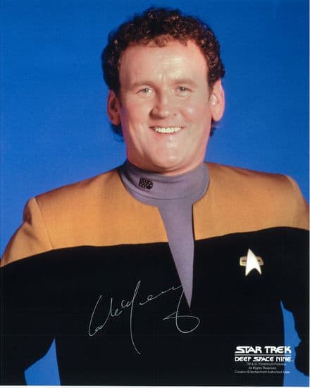 Colm Meaney STAR TREK Deep Space Nine Genuine Signed Autograph 10x8 COA 11115