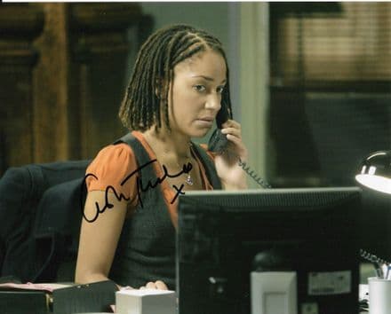 Cush Jumbo "Lois Habiba" (TORCHWOOD - Children of Earth) Genuine Signed Autograph 10x8 COA 11439